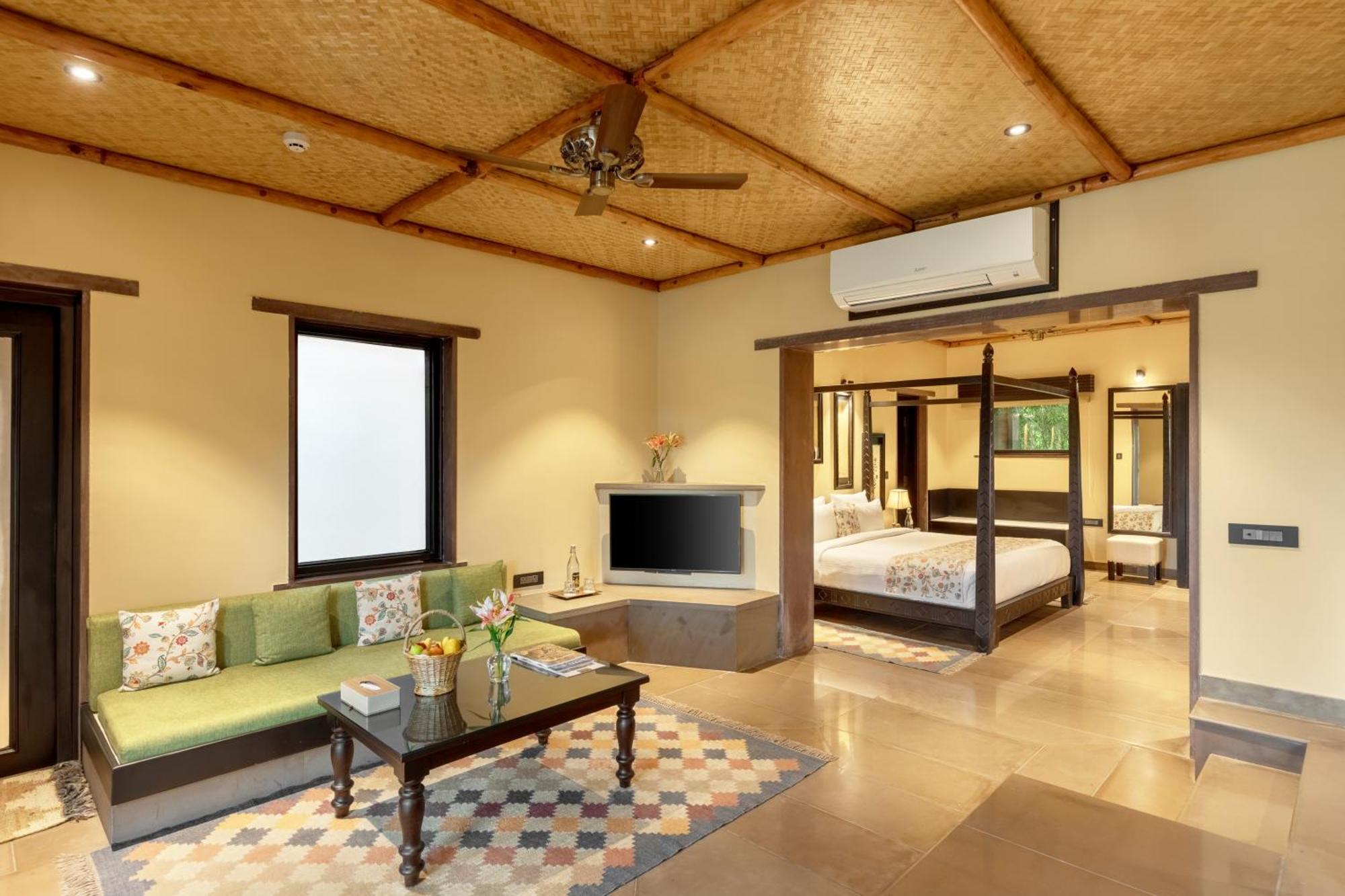 Aamaghati Wildlife Resort, Ranthambore 萨瓦伊马多普尔 外观 照片