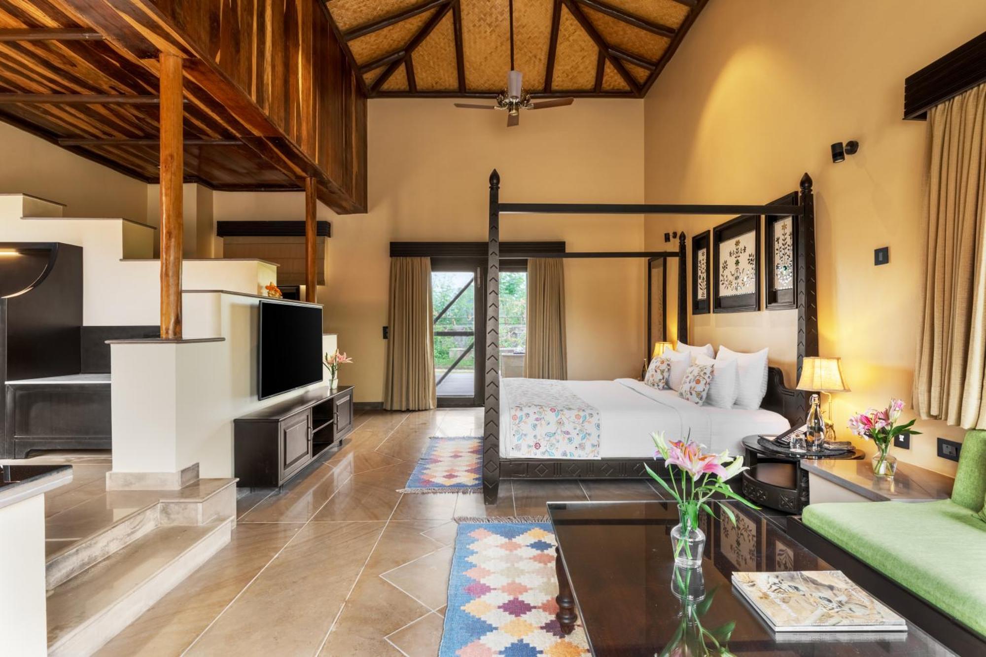 Aamaghati Wildlife Resort, Ranthambore 萨瓦伊马多普尔 外观 照片